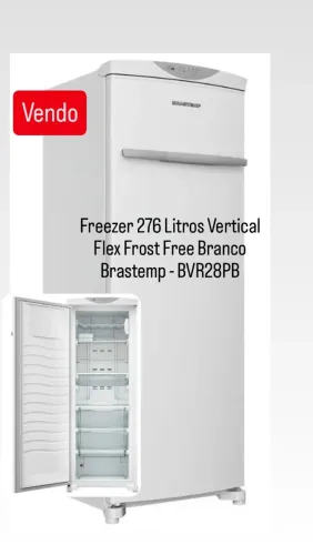 Freezer vertical brastemp