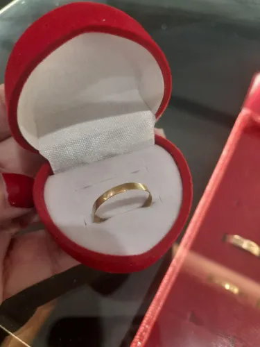 Alianças em ouro 18 k