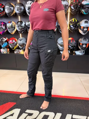 Calça Tática Feminina/Masculina(Ideal para andar de Moto)