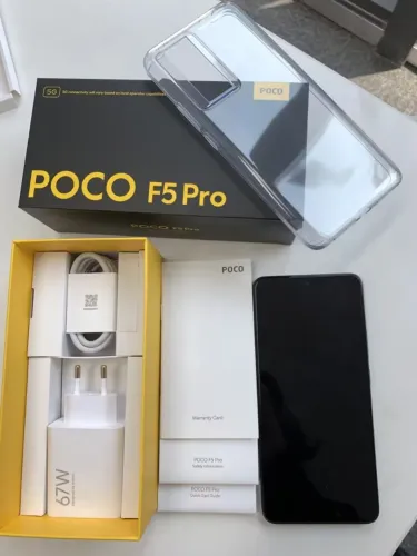 Celular Xiaomi Poco F5 256gb. Aceito cartão.