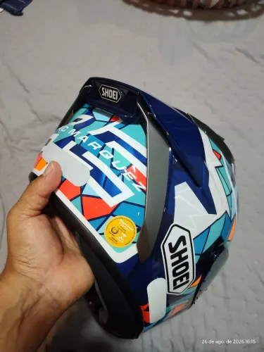 o Shoei X-Fifteen (X-15) edição especial Marquez 