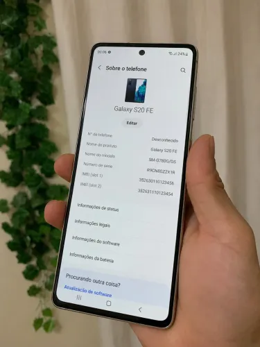 Sansung s20Fe 128gb IMPECÁVEL!! Entrego grátis com brinder *