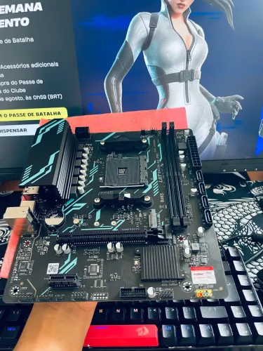 Placa Mãe B450M-D4-PRO