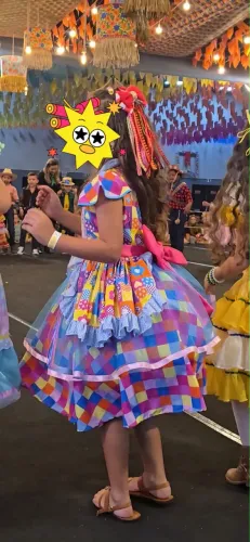 Vestido Quadrilha