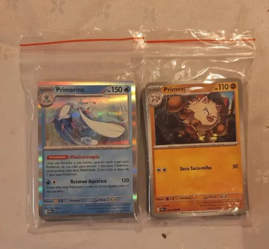 Bulk de 500 cartas Pokémon