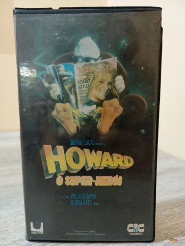 Howard - O Super-Herói VHS Original | Clássico dos Anos 80 | Capa Original