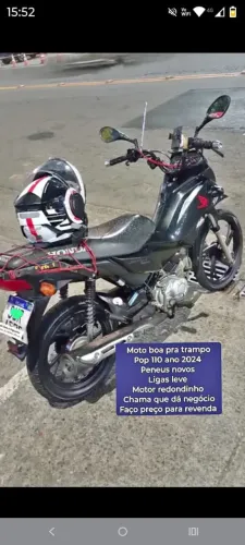 Pop 110i 2024 boa para trabalho