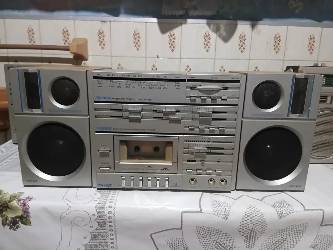 Radio gravador Polyvox PA-850 Ler anuncio.