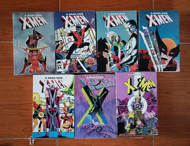 A SAGA DOS X-MEN PRIMEIRA TEMPORADA VOL. 1-36 COLEÇÃO COMPLETA RARÍSSIMA