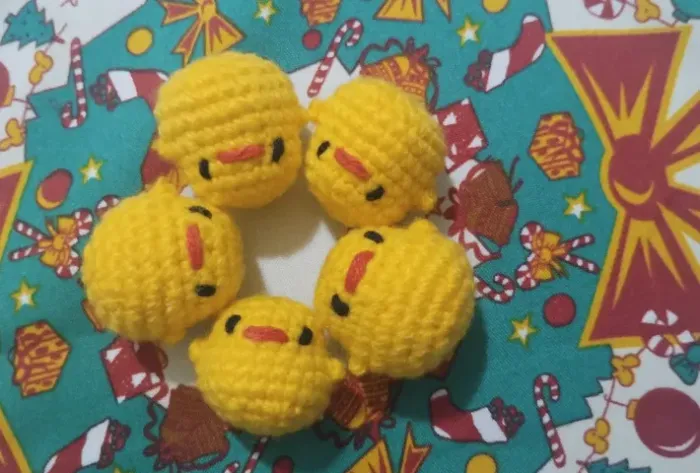 amigurumi artesanato bichinho animal croche pintinho amarelo amarelinho