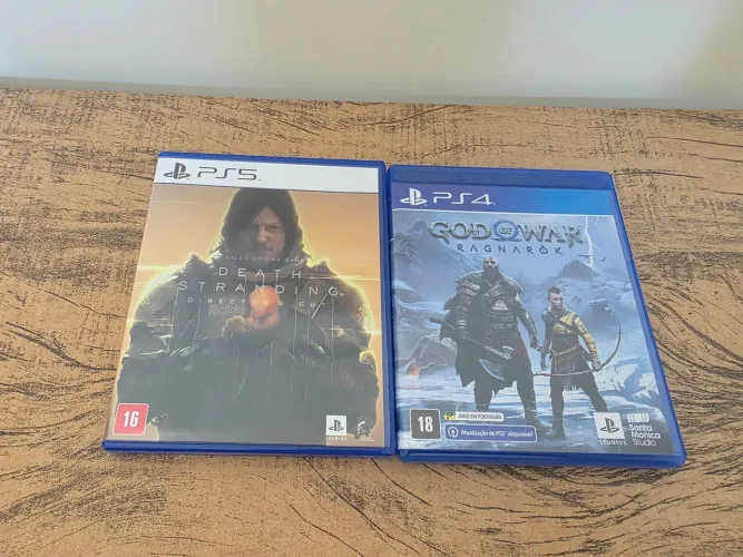 Jogos Death Stranding de PS5 3 God of War Ragnarok