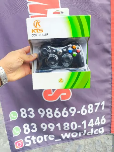 Controle com Fio para Xbox 360 e Computador - Loja Store World