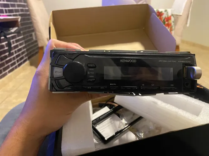 Aparelho kenwood com adpt bluetooth