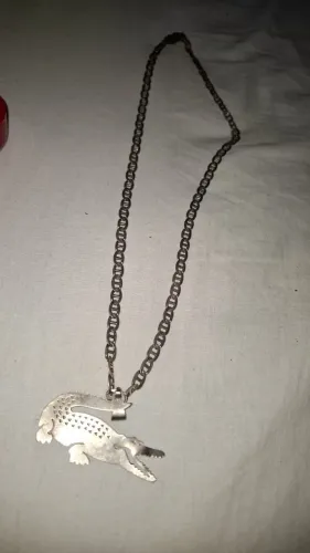 CORRENTE DE PRATA + PINGENTE