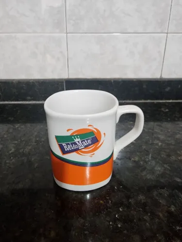 Caneca colecionável em cerâmica do Rei do Mate