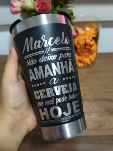 Copo Térmico Personalizado com Gravação a Laser