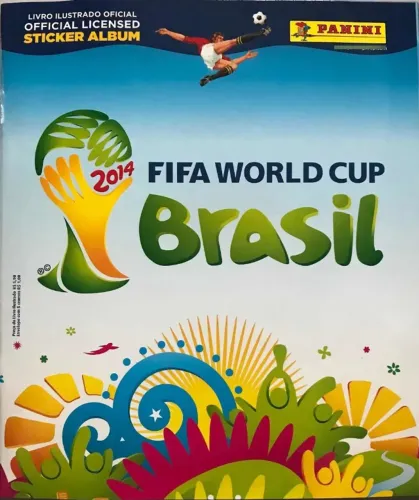 Álbum Figurinha - Copa Do Mundo 2014 Incompleto - Impecável 