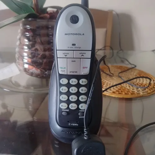 vendo reliquia motorola sem fio bem conservado