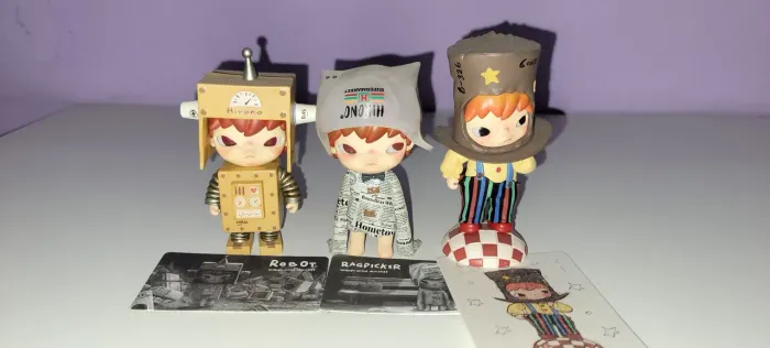 Bonecos Colecionáveis Hirono da POPMART