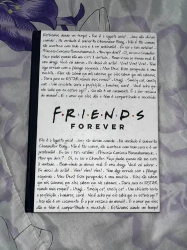 Livro Friends Forever - Edição Personalizada / Decorativa