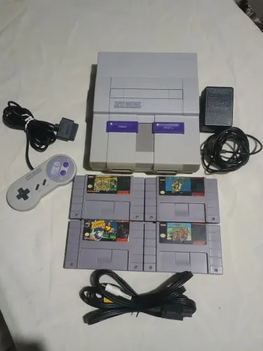 Super Nintendo - completo 