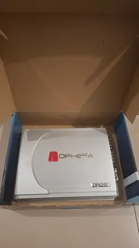 MÓDULO OPHERA OP-4250 4 CANAIS CLASSE AB 1000W RMS - ORIGINAL - TOCANDO PERFEITO
