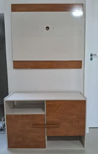 Rack e painel