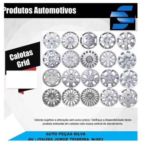 Promoção Jogo de calota Aro 13 e 14 cafhl gitjc
