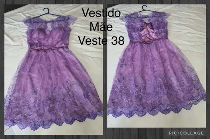 Vestido de Festa Mãe e Filha