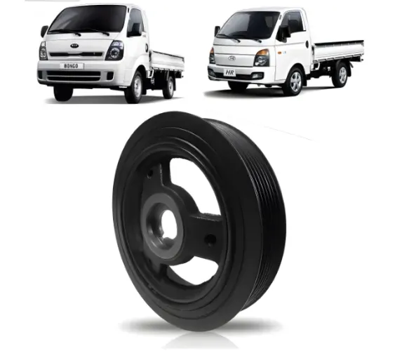 polia do virabrequim - Hyundai HR, Kia Bongo K2500 2013 a 2018