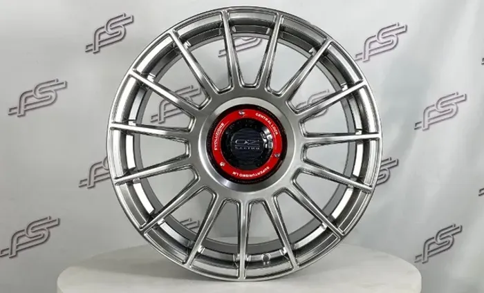 Rodas OZ Superturismo Cromo Loock Detalhes Vermelho 5x112 - 18X8