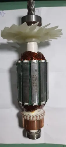 Induzido Com Carvão e Rolamentos Para Serra Mármore 220v ROTOR SERRA MÁRMORE 