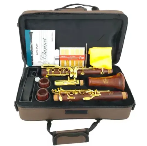 Clarinete Moresky M17 Rosewood chaves douradas c/ NF Somos Loja