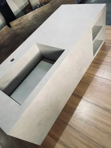 Bancada esculpida 