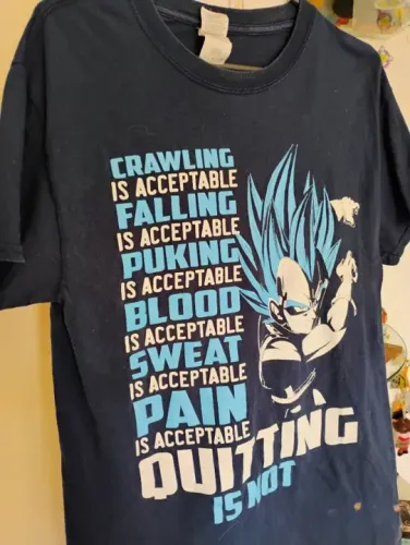 Camiseta Vegeta Saiyajin Blue - P