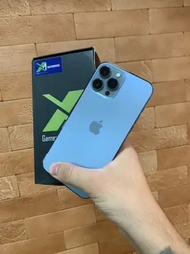 iPhone 13 Pro maxx azul 128gb com garantia / venha hoje