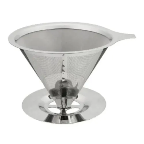 Coador De Cafe Aço Inox Reutilizavel Ecologico Tamanho 102