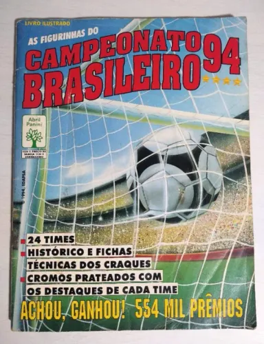 Álbum completo Campeonato Brasileiro 1994