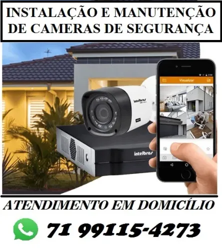 Instalação e manutenção em CAMERAS CFTV
