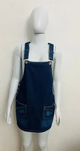 Salopete Jeans Trip Wear Tamanho M Algodão Ótimo Estado