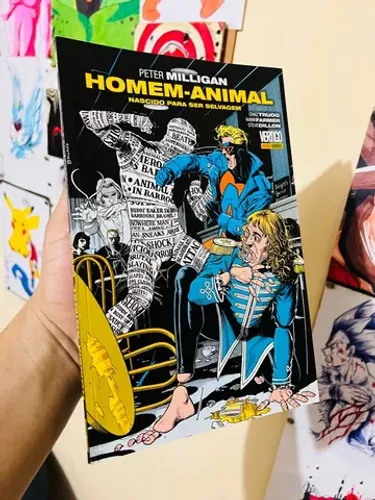 Homem animal nascido para ser selvagem 