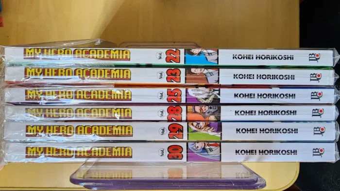 My hero academia 22,23,25,28,29 e 30 (unidade)