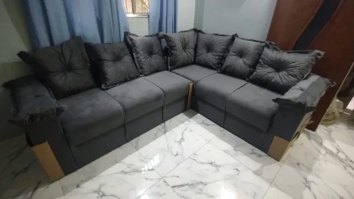 Sofá de canto Almofadão