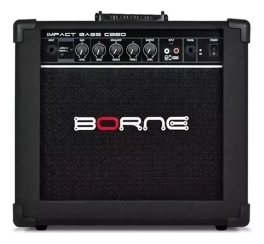Amplificador Borne Impact Bass CB60 - 20W, ótimo estado, som potente!