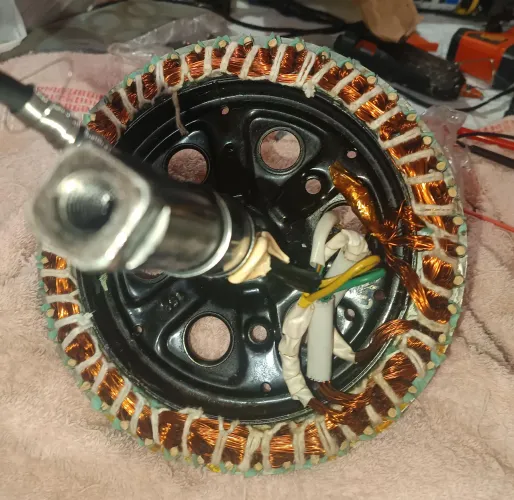 Rebobino motores de scooter ,bikes e motos eletricas