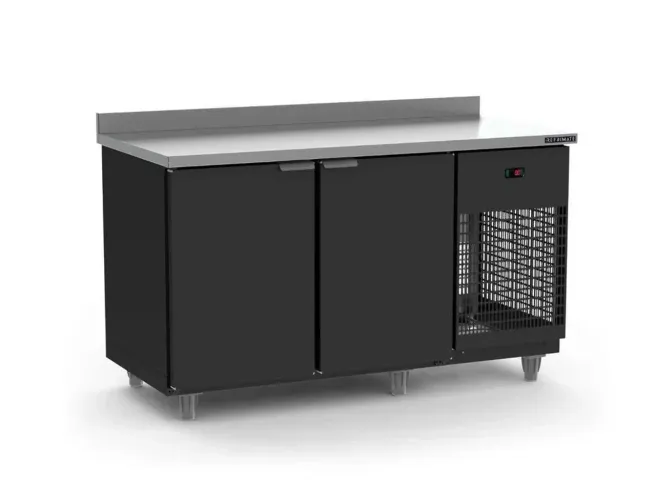 Balcão de serviço Refrigerado 1,5M Black Refrimate - Marcos