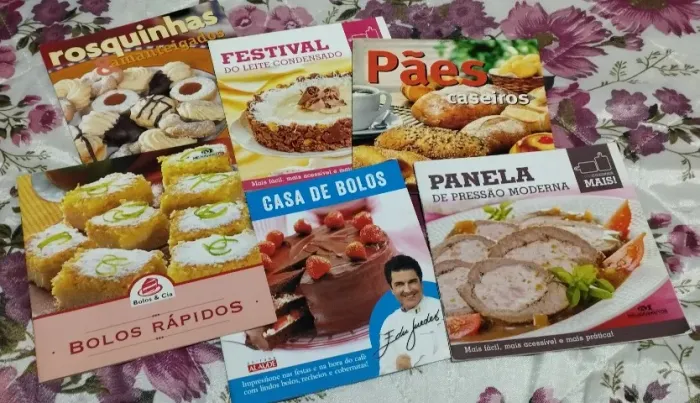 6 revistas de culinaria Guia da Cozinha (Lote8)