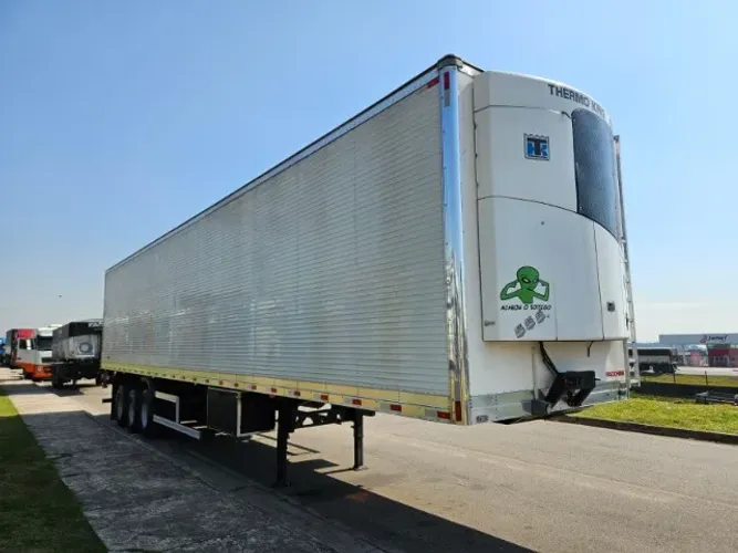 Câmara Fria Facchini Ano 2024 Seminova 28 plts Baú Canaletado Roda Disco Motor Thermo King