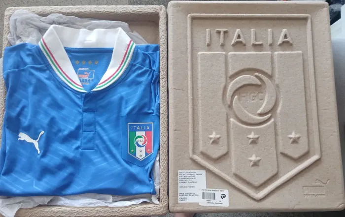 CAMISA SELECAO ITALIA PUMA EURO 2012 POLONIA UCRANIA DE JOGO COM CAIXA FRETE GRATIS