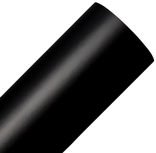 Papel adesivo preto fosco